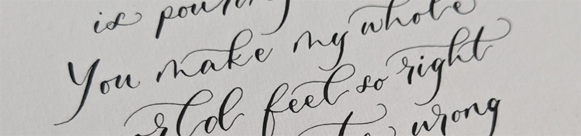 Beginners Calligraphy Workshop