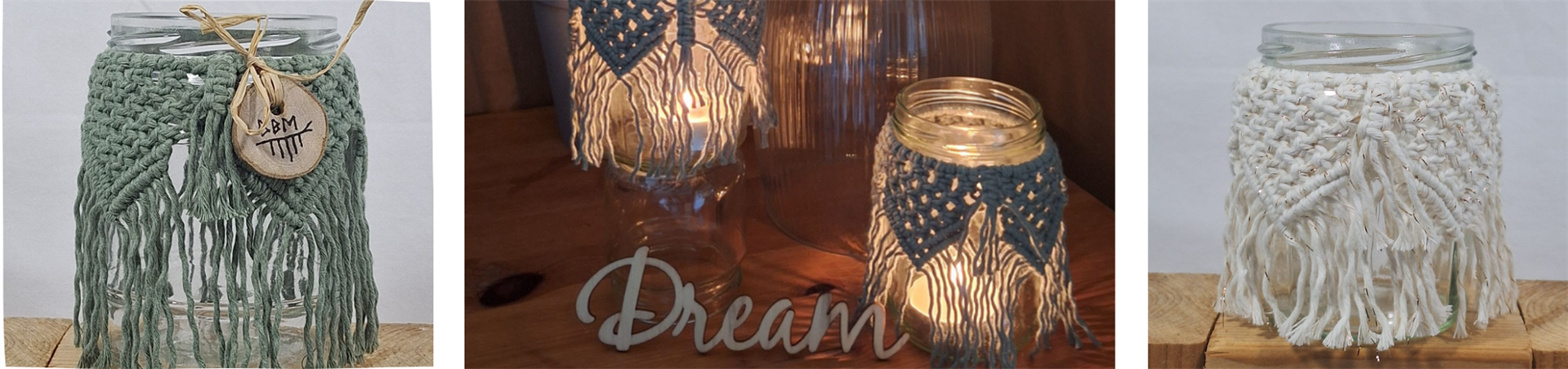 Macrame Workshop - Tealight Lantern