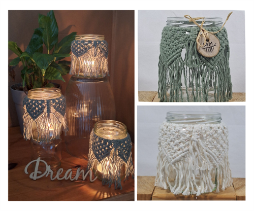 Macrame Workshop - Tealight Lantern