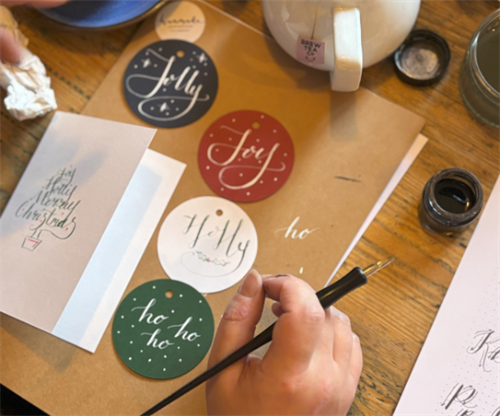 Beginners Christmas Modern Calligraphy Workshop