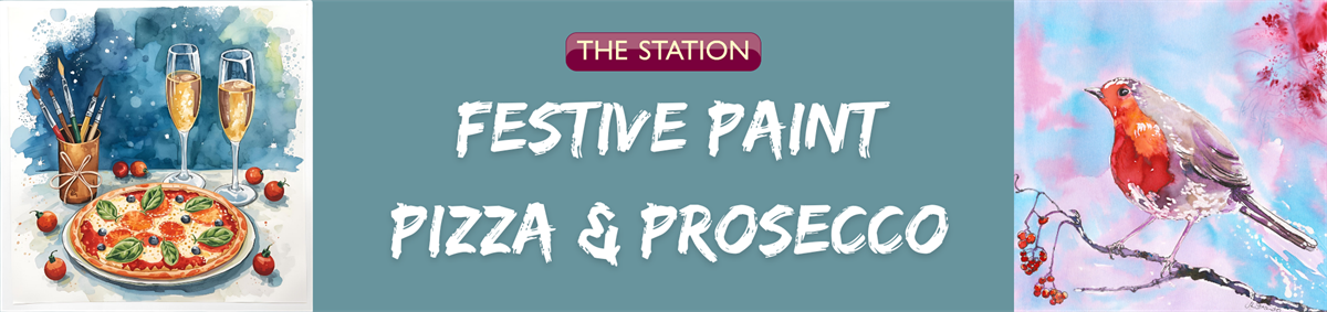 Festive Paint, Pizza and Prosecco