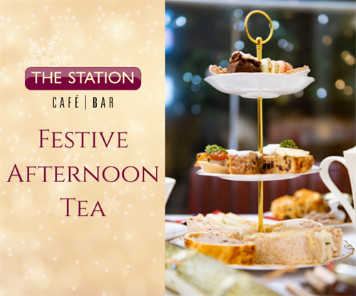 Festive Afternoon Tea at The Station Cafe | Bar