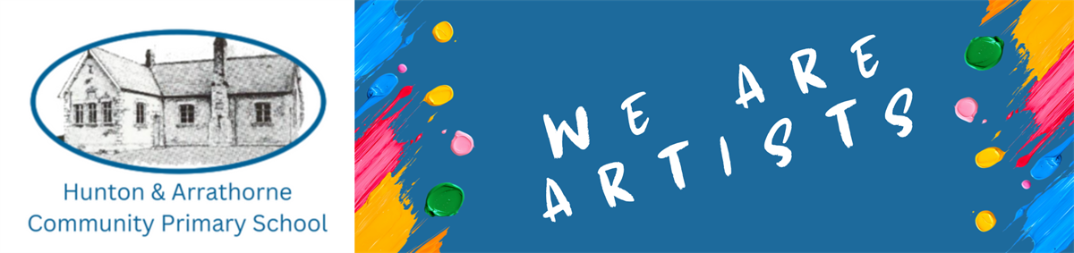 We are Artists - The Pupils of Hunton and Arrathorne Community Primary School