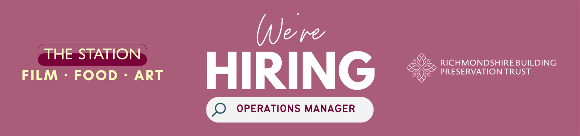 We are Hiring - Operations Manager