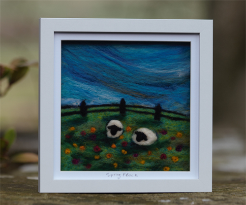 Spring Flock – Picture Needle Felting Workshop
