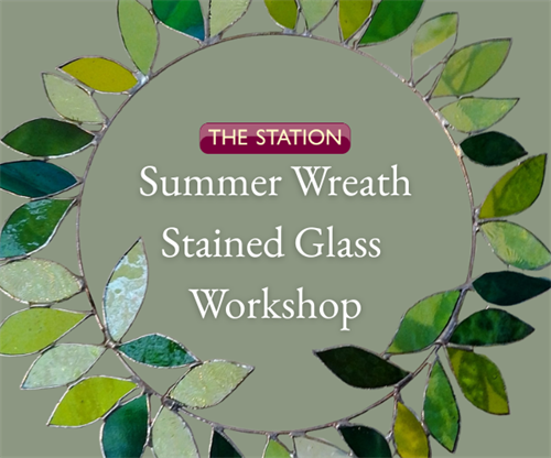 Summer Wreath Stained Glass Workshop