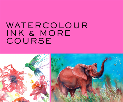 Watercolour Ink & More Course