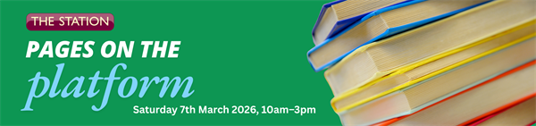 Pages on the Platform - pop-up shop of preloved books