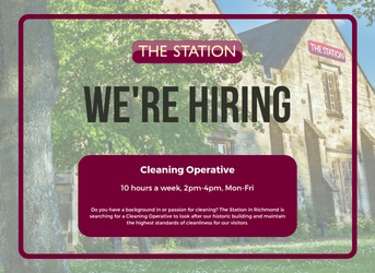 We are hiring a Cleaning Operative
