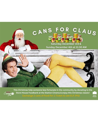 Cans for Claus - Elf Screening