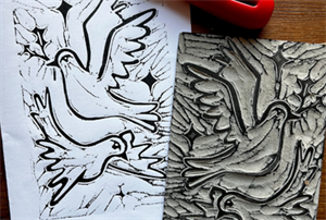 Christmas Lino Printing Workshop