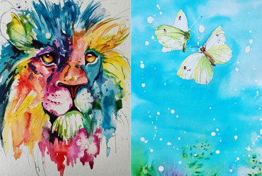 Beginners Water Colour Inks Course