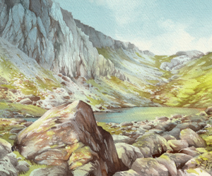 The Dales and Lakes in Watercolour - Peter Woolley